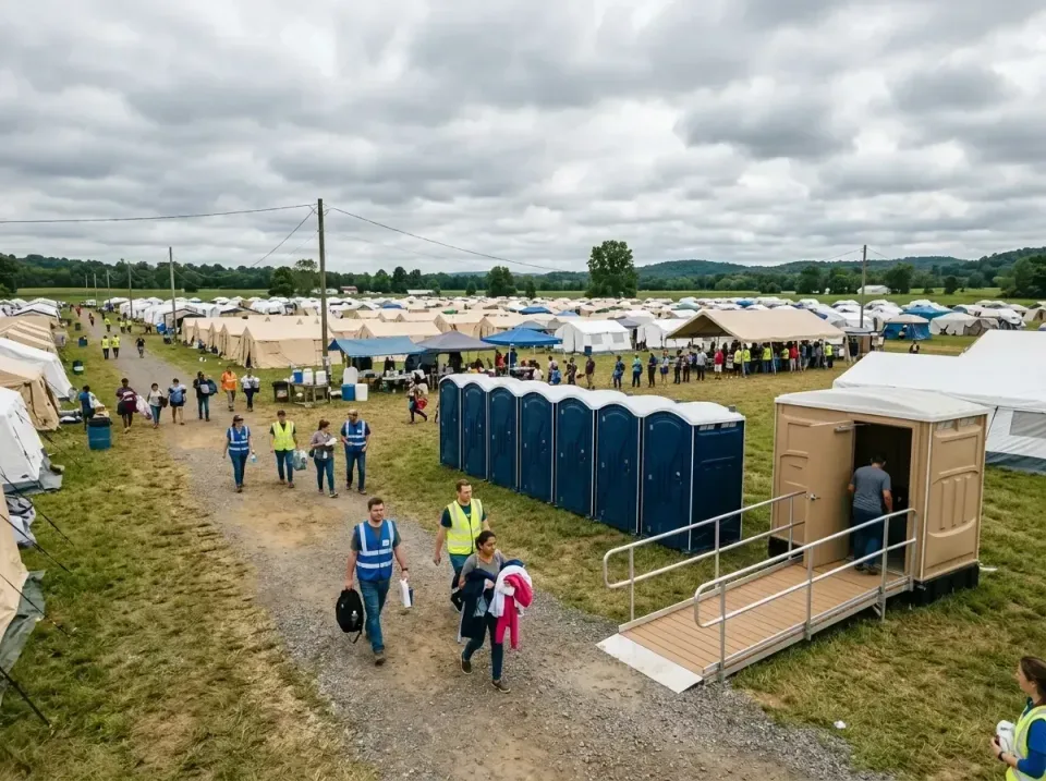 disaster-relief-camp-restrooms-010 — frequently asked questions, Dumpster & Portable Bathrooms Rental in Cowarts, AL